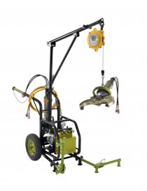 PP600 Power Pack (E) combined with Multifunctional trolley