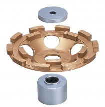 cup wheel and adaptor